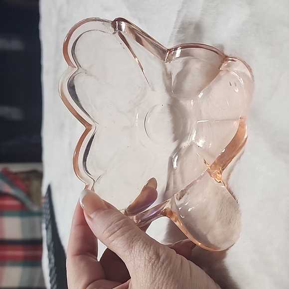 VINTAGE  JEANNETTE  PINK DEPRESSION BOWL. - Picture 2 of 5